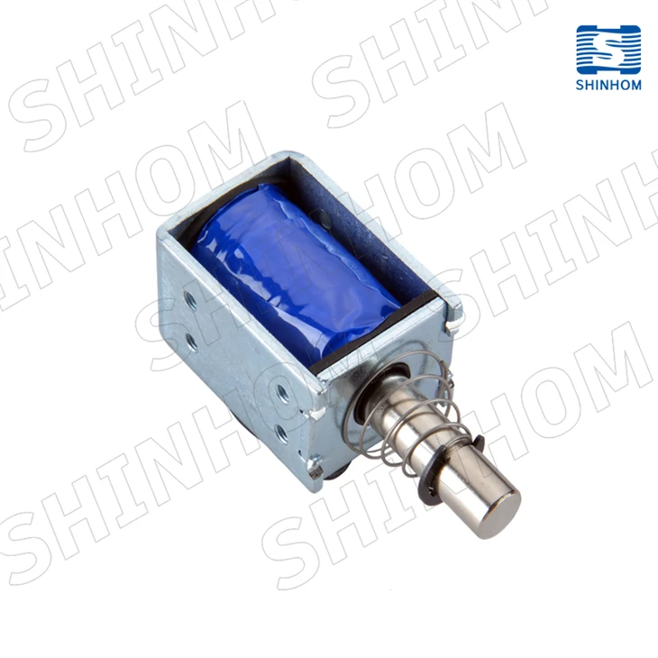 Open Frame Solenoid Electromagnet Unfinished
